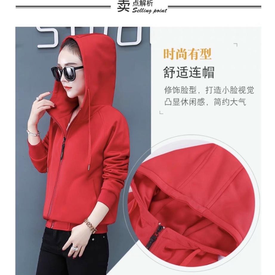 ÁO KHOÁC NỈ NỮ CỔ CAO, ÁO TRƠN TAY ĐẮP LĂN DÂY KÉO ZIPPER CHẤT NỈ CỰC DÀY, MẶC CỰC THOẢI MÁI