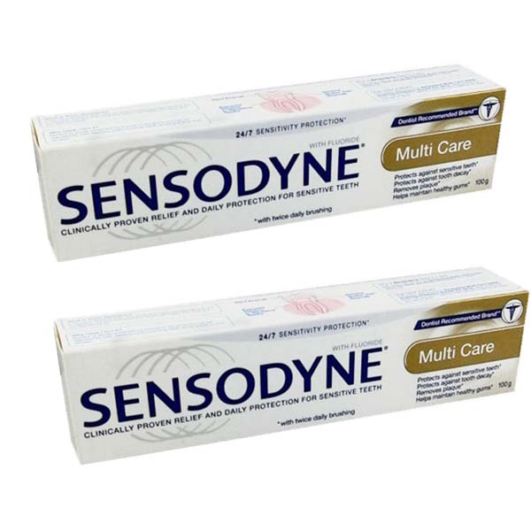 Combo 2 Kem đánh răng Sensodyne Multi care - Bảo vệ toàn diện