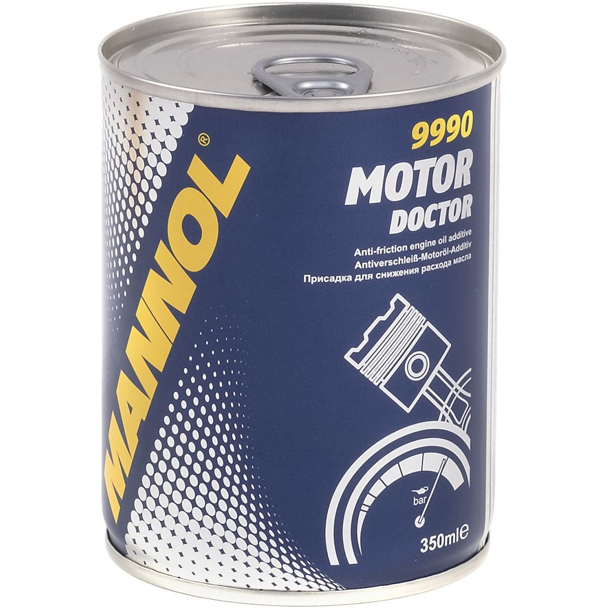 Tăng Độ Nhờn Của Nhớt, Giảm Ma Sát, Tăng Công Suất MANNOL 9990 Motor Doctor 350ML