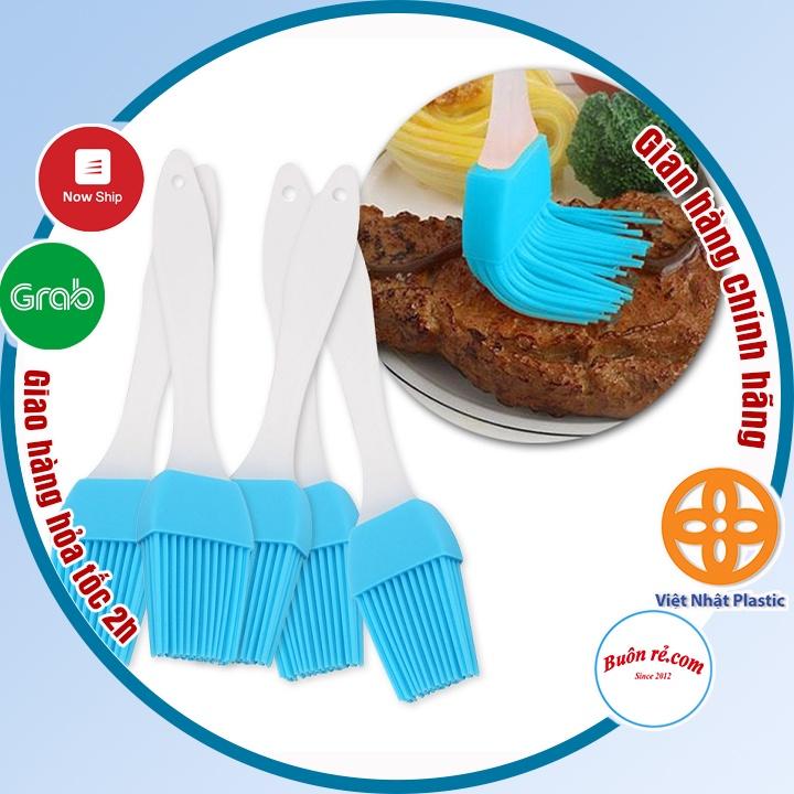 Cọ chổi quét dầu mỡ, nước sốt, mặt bánh, Cọ silicon cán nhựa -Buôn rẻ 00455
