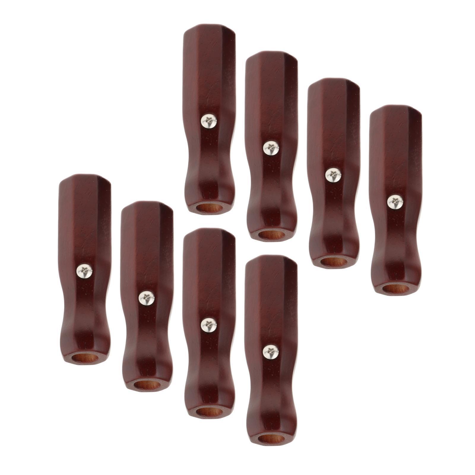 8Pcs Soccer Table Handles Nonslip Grip 16mm Hole Foosball Table Rod End Caps