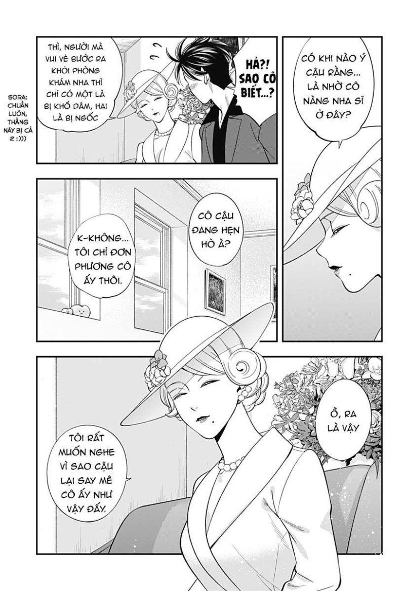 excuse me dentist, its touching me! chapter 49 9