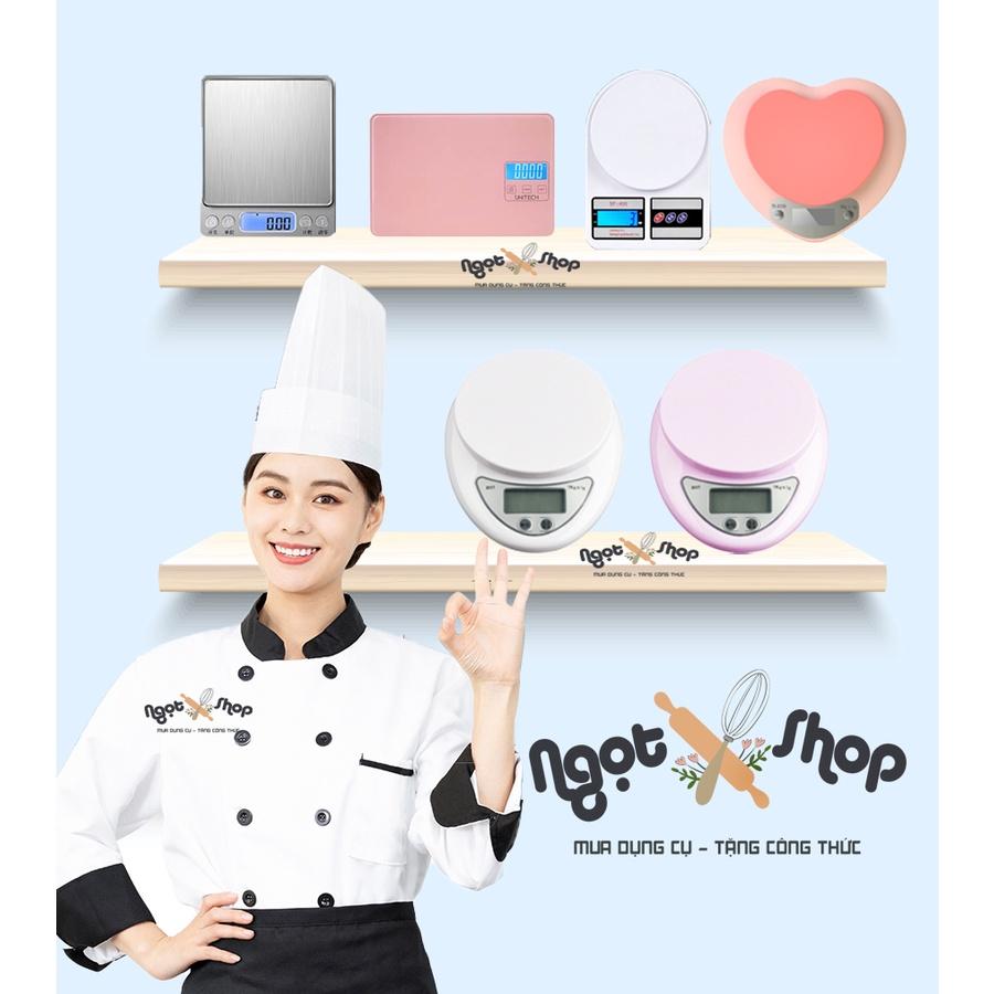 Cân làm bánh tiểu ly điện tử nhà bếp1g - 5kg - Độ chính xác cao - Tặng kèm 2 viên pin AAA