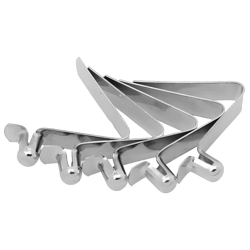 2x5pcs  Push Snap Button Tent Awning Pole 6MM X 7MM