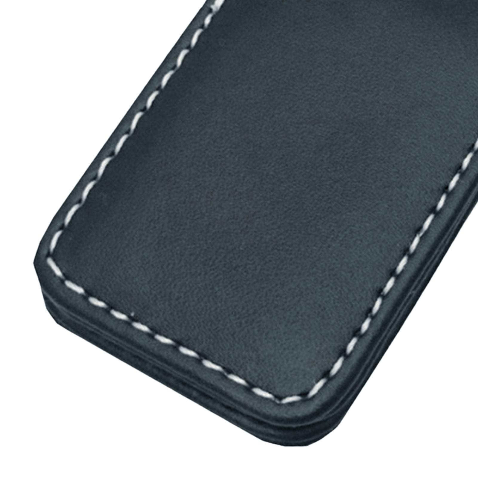PU Leather Magnetic Money Clip Fashion Simple Dollar Cash Clamp Holder Wallet for Men Women