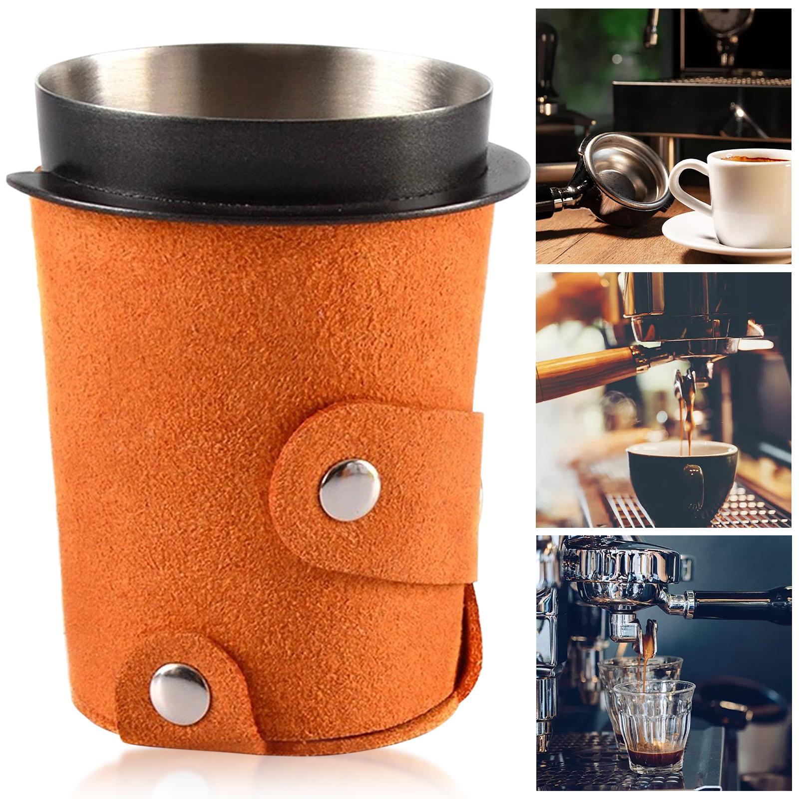 Espresso Coffee Dosing Cup Wear Resistant Coffee Barista Powder Picker Cup for Bar