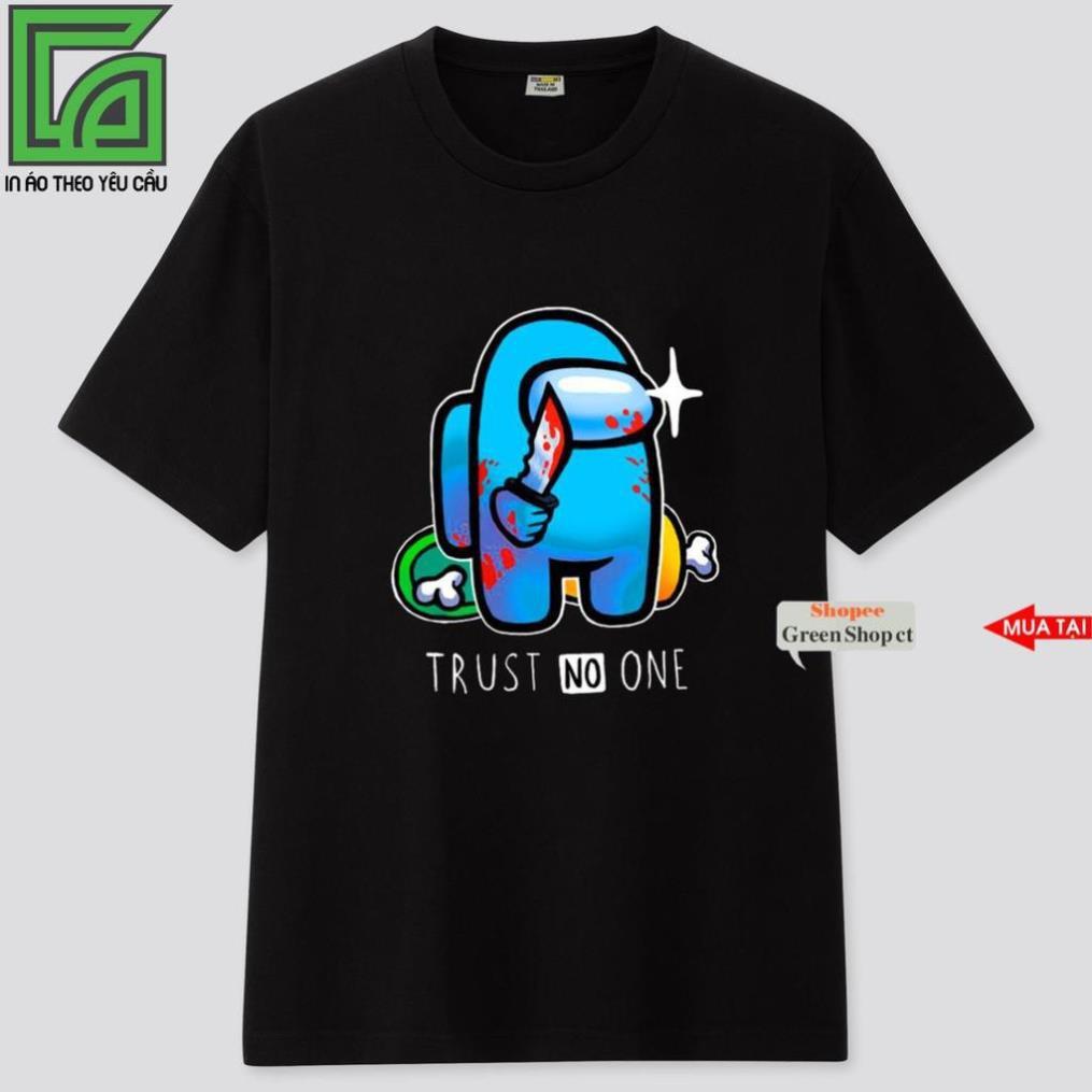 SIÊU SALE - (NEW) ÁO THUN IN HÌNH GAME AMONG US VẢI COTTON THÁI S163 / Có đủ size trẻ em