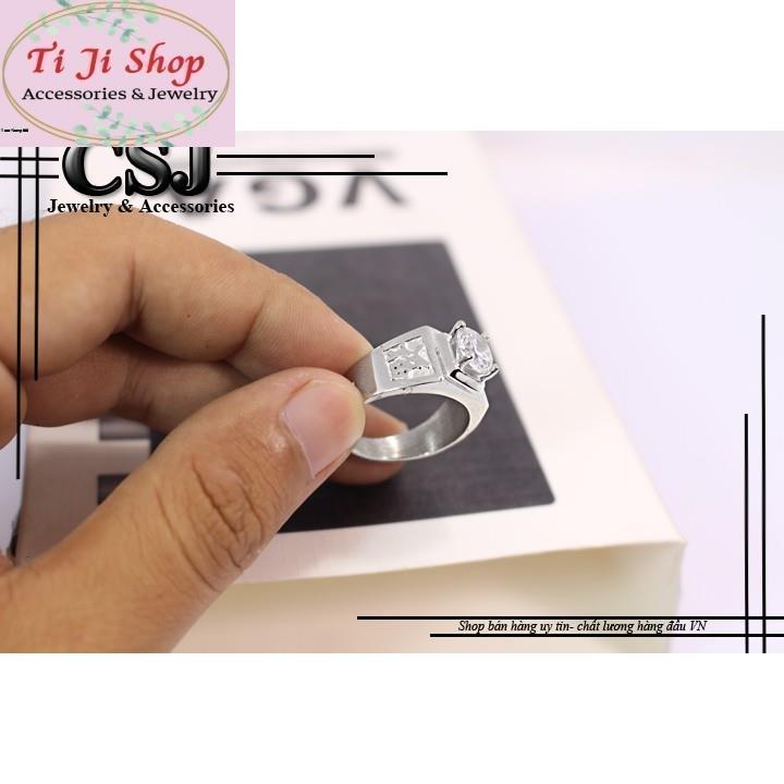 Nhẫn inox nam chữ phước đẹp cao cấp giá tốt nhất HCM