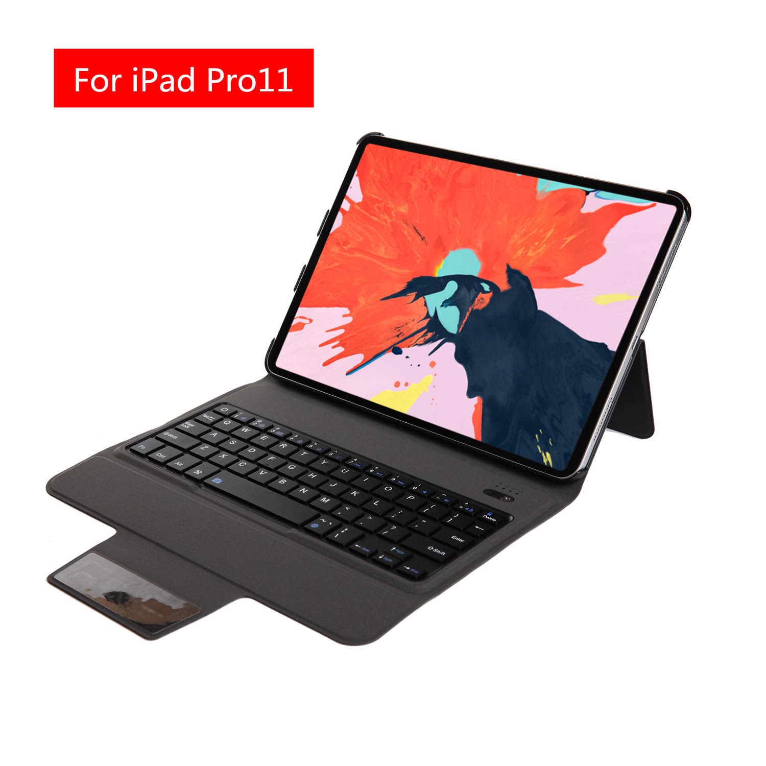 Bàn phím Bluetooth iPad kèm bao da cho iPad Pro 11 Aturos T1011 - Hàng chính hãng