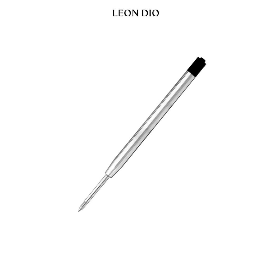 Ruột Bút Bi Mực Parker Ballpoint Pen Refills Made By Leon Dio - Mực Xanh, 1 ống