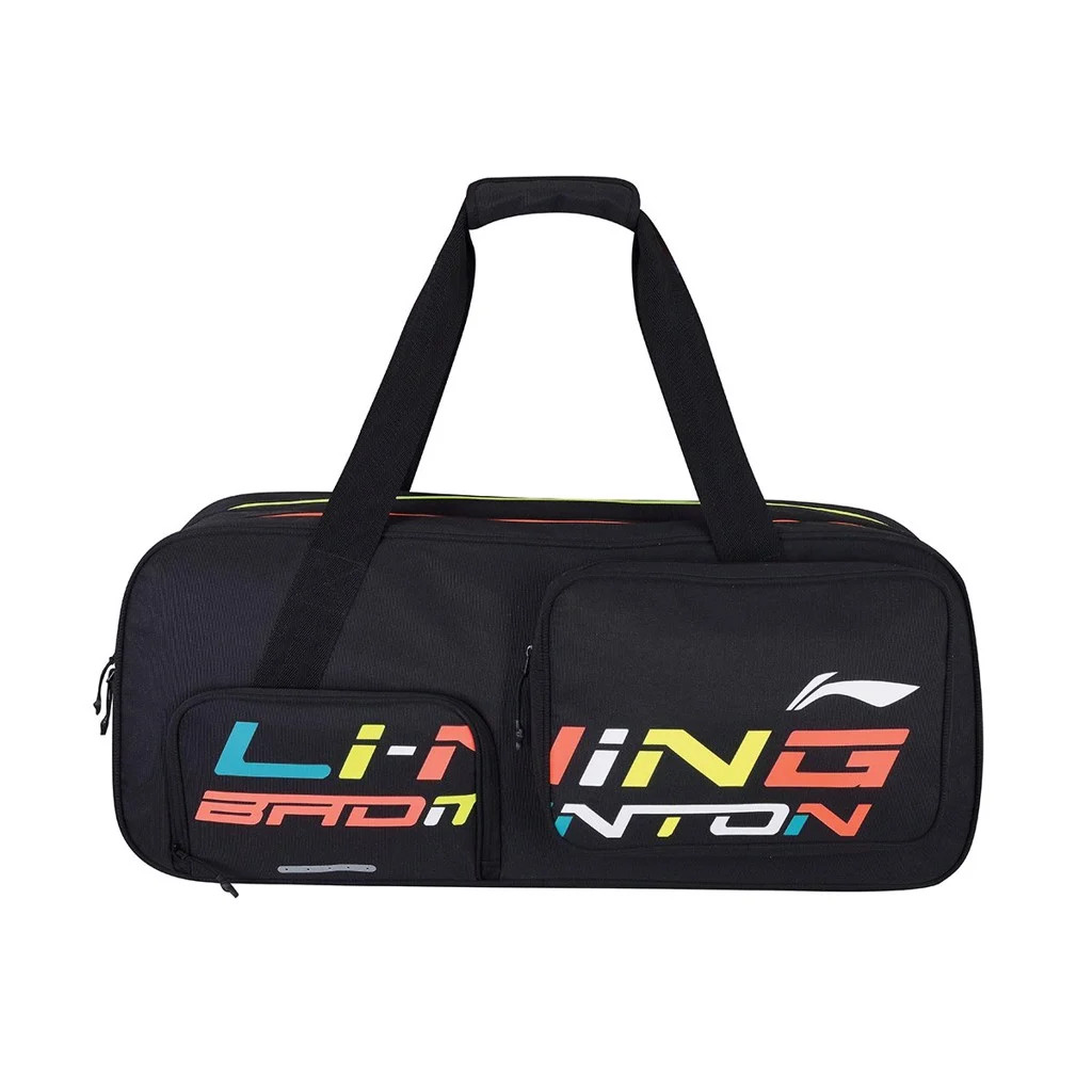Túi trông đựng vợt thể thao Lining ABJR024-1 mẫu mới màu đen quai sách chắc chắn