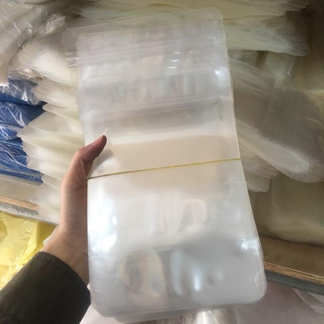 1kg túi zip trong loại đựng 1 Lạng hạt