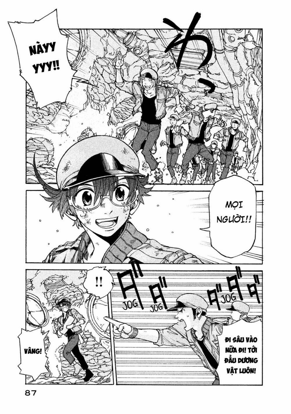 biệt đội tế bào black - hataraku saibou black chapter 3 20