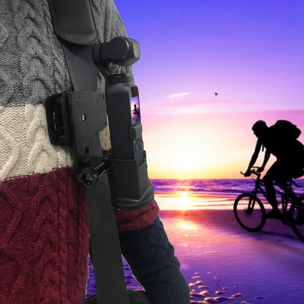 Handheld Stabilizer Gimbal Tripod Mount & Backpack Clip for Pocket