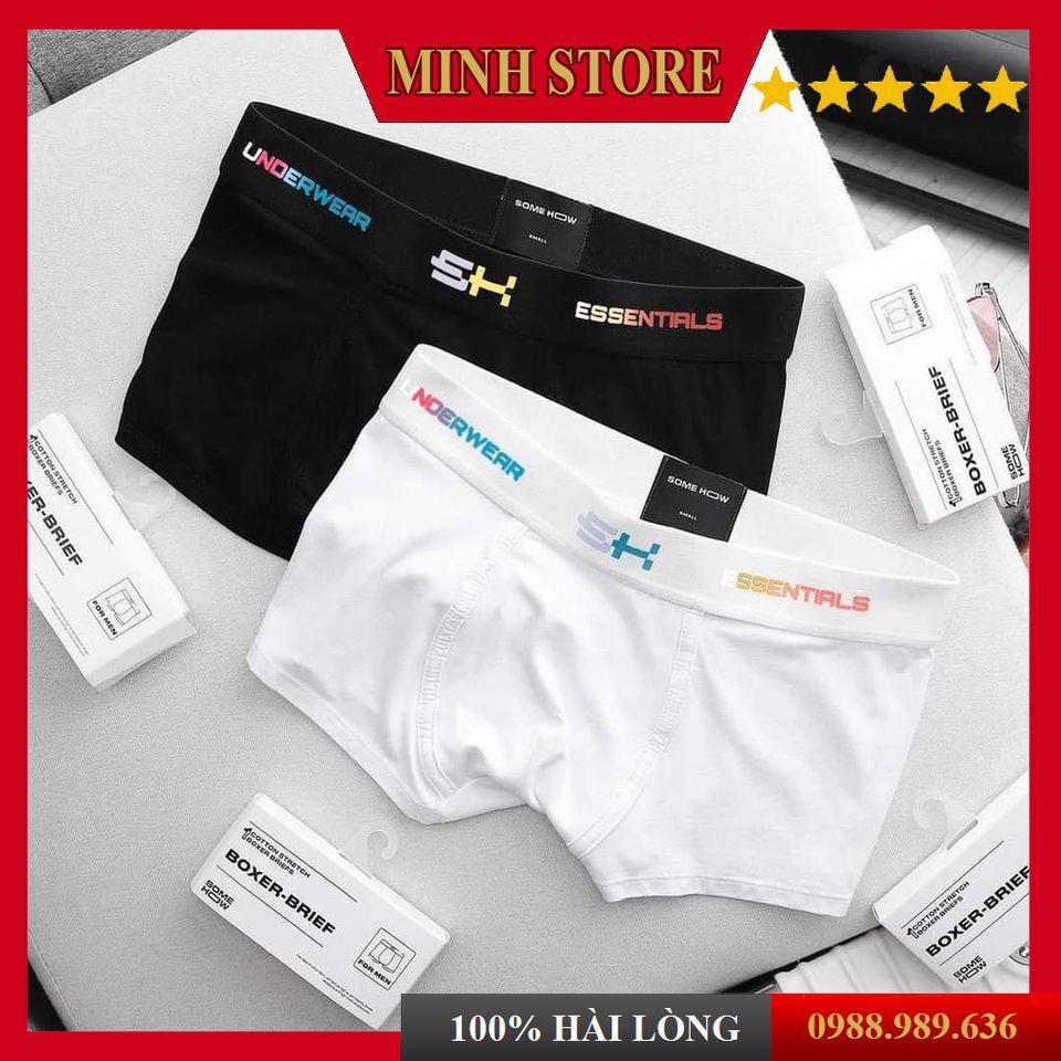 Quần Lót Nam boxer thun lạnh cao cấp, Quần Sịp Đùi nam chất liệu cotton co dãn 4 chiều cực thoải mái SD06 - MINHSTORE