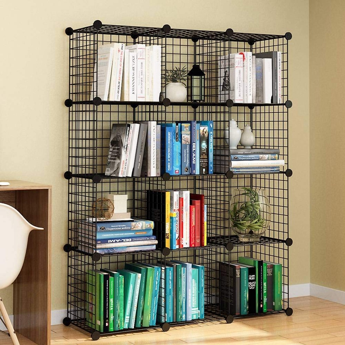 Tủ ghép đa năng thép không gỉ siêu bền 12 ô TTKG-12