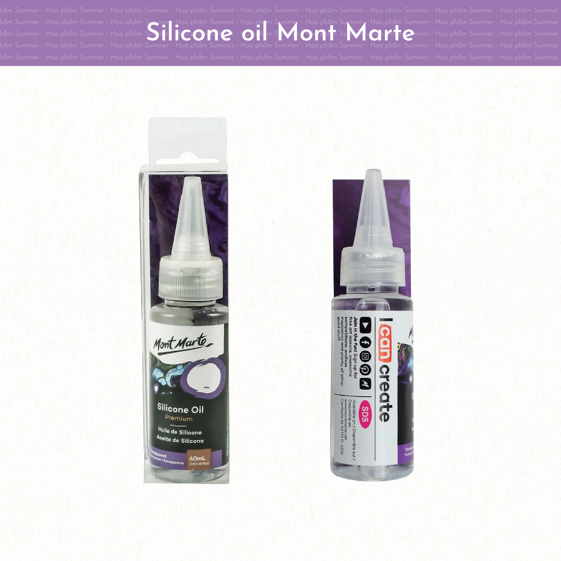 Dầu vẽ Silicone Mont Marte