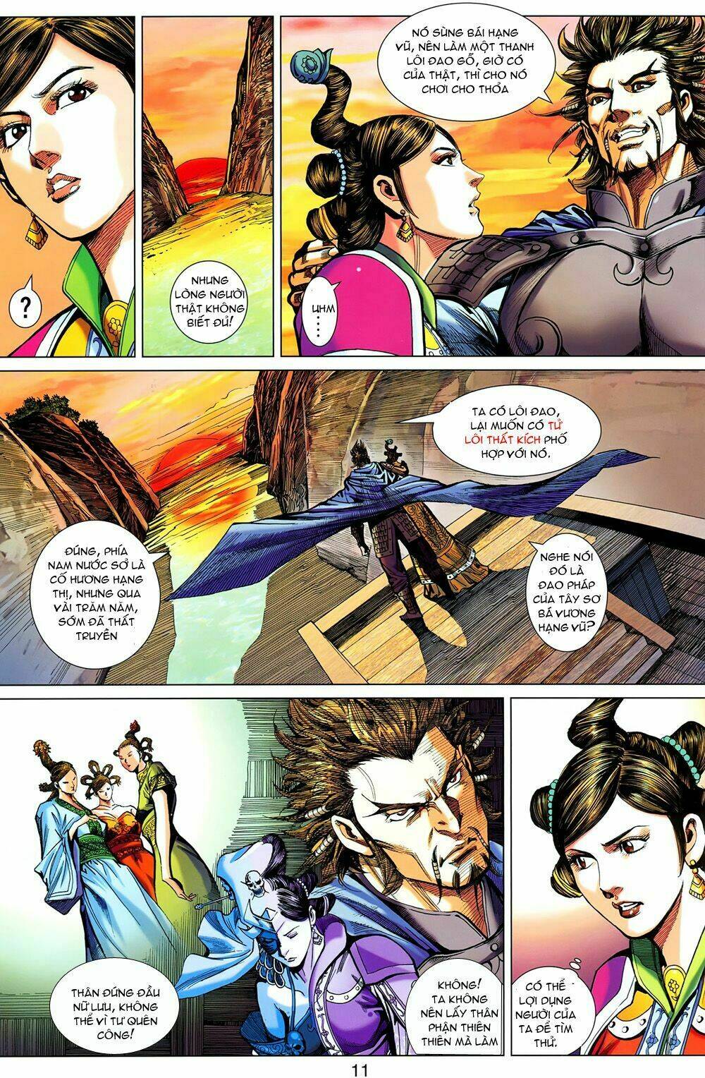 thiên tử truyền kỳ 7 - tam quốc kiêu hoàng chapter 13 10