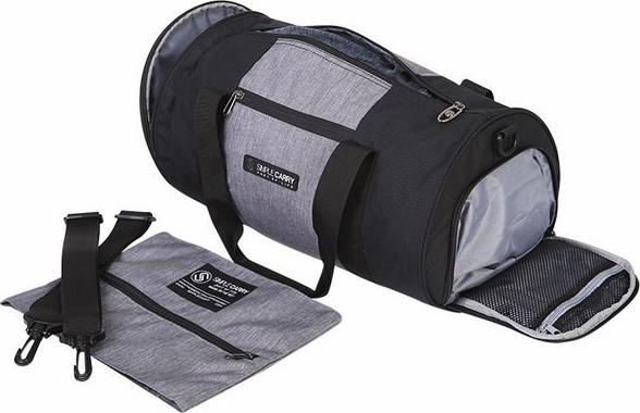 Túi Trống Simplecarry Gym Bag (23 x 42cm) - Black/Grey