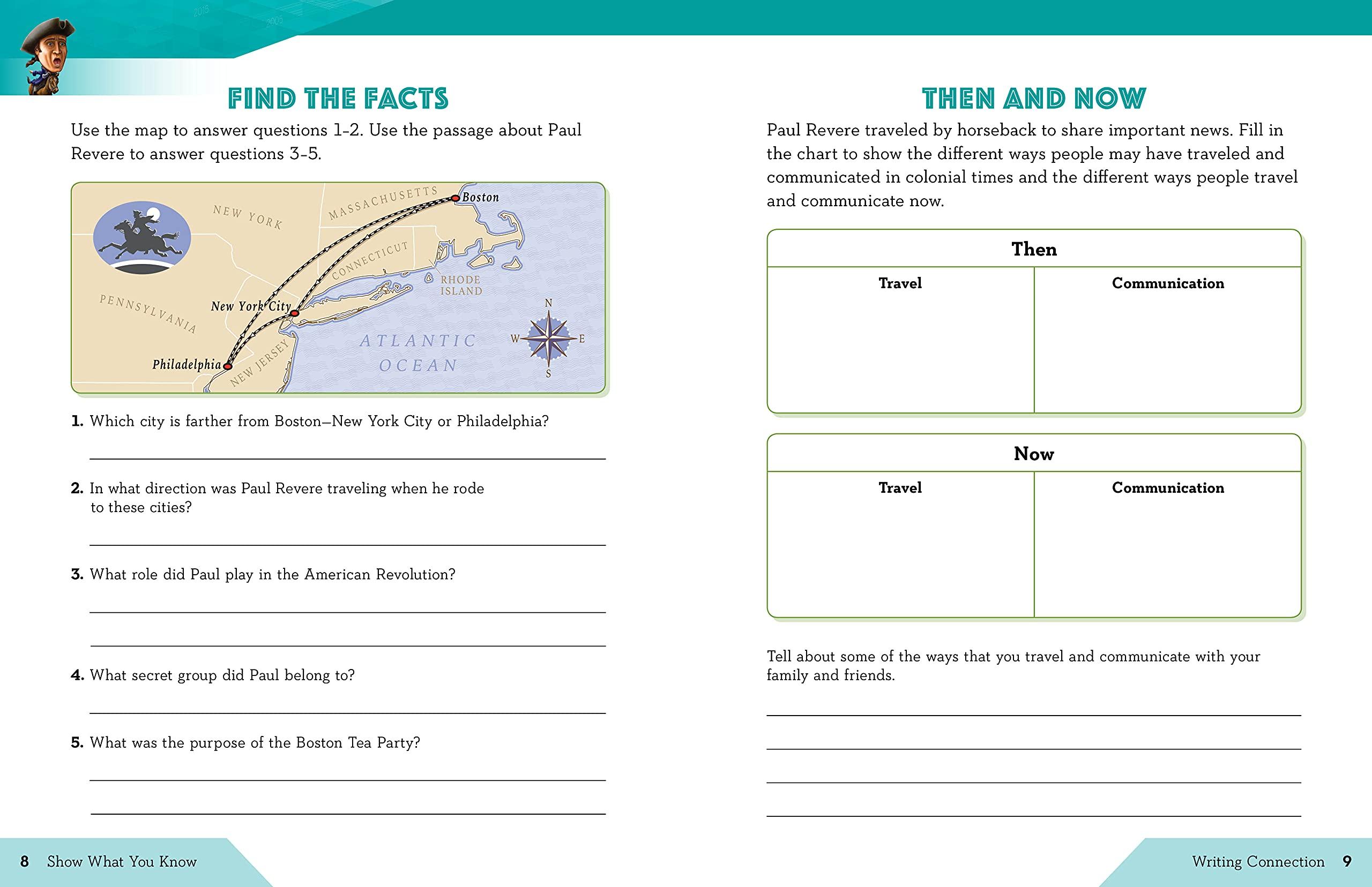 Who Was? Workbook: Grade 3 Science/Social Studies