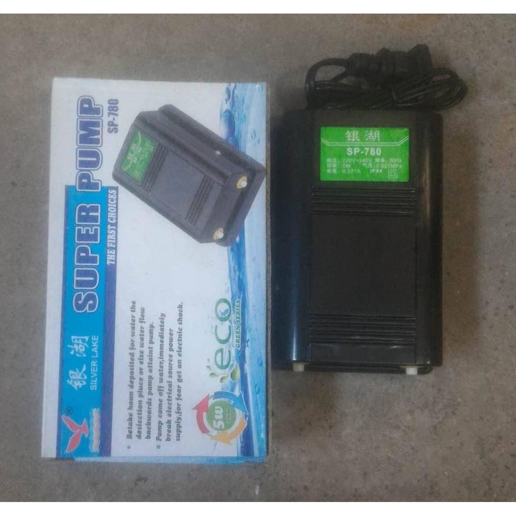 Máy sủi khí oxy hồ cá 2 vòi SP-780