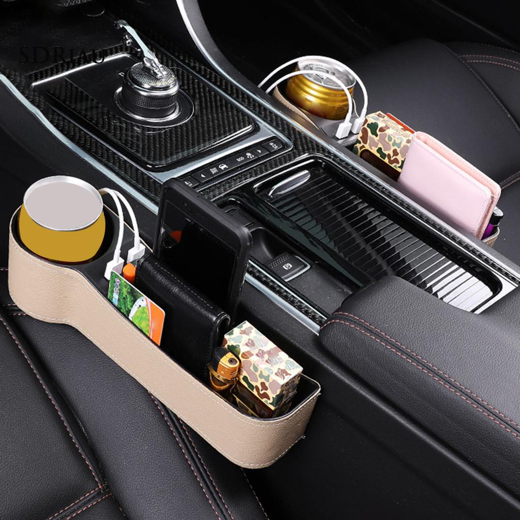 Hộp Đựng Đồ Đa Năng Gắn Khe Ghế Xe Ô Tô
