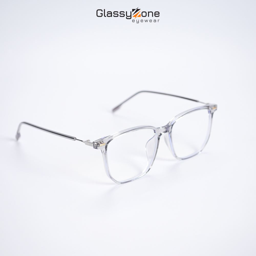 Gọng kính cận, Mắt kính giả cận nhựa dẻo Form vuông Nam Nữ Horace - GlassyZone