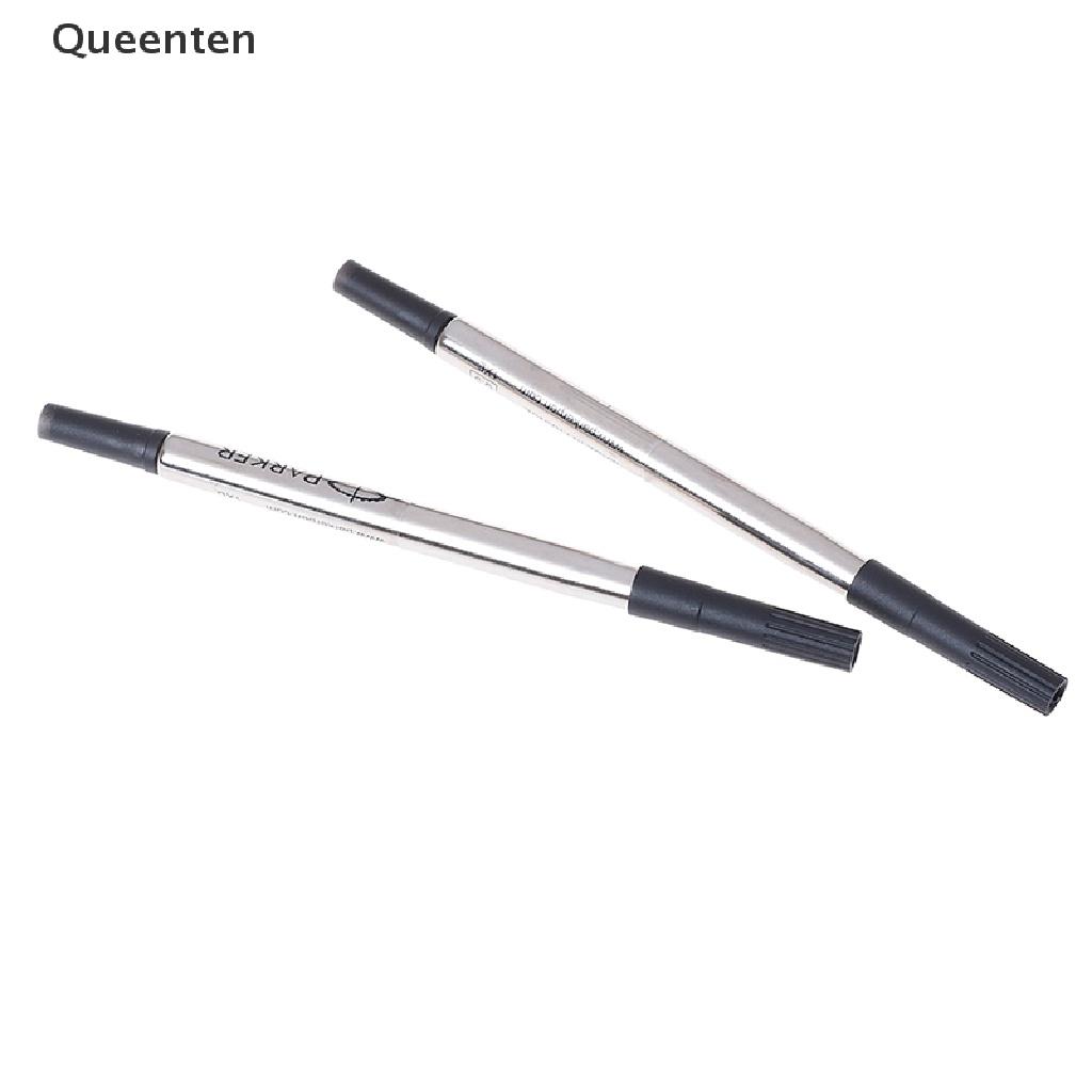 Queenten Parker quink roller ball rollerball pen refill black/blue ink medium nib QT