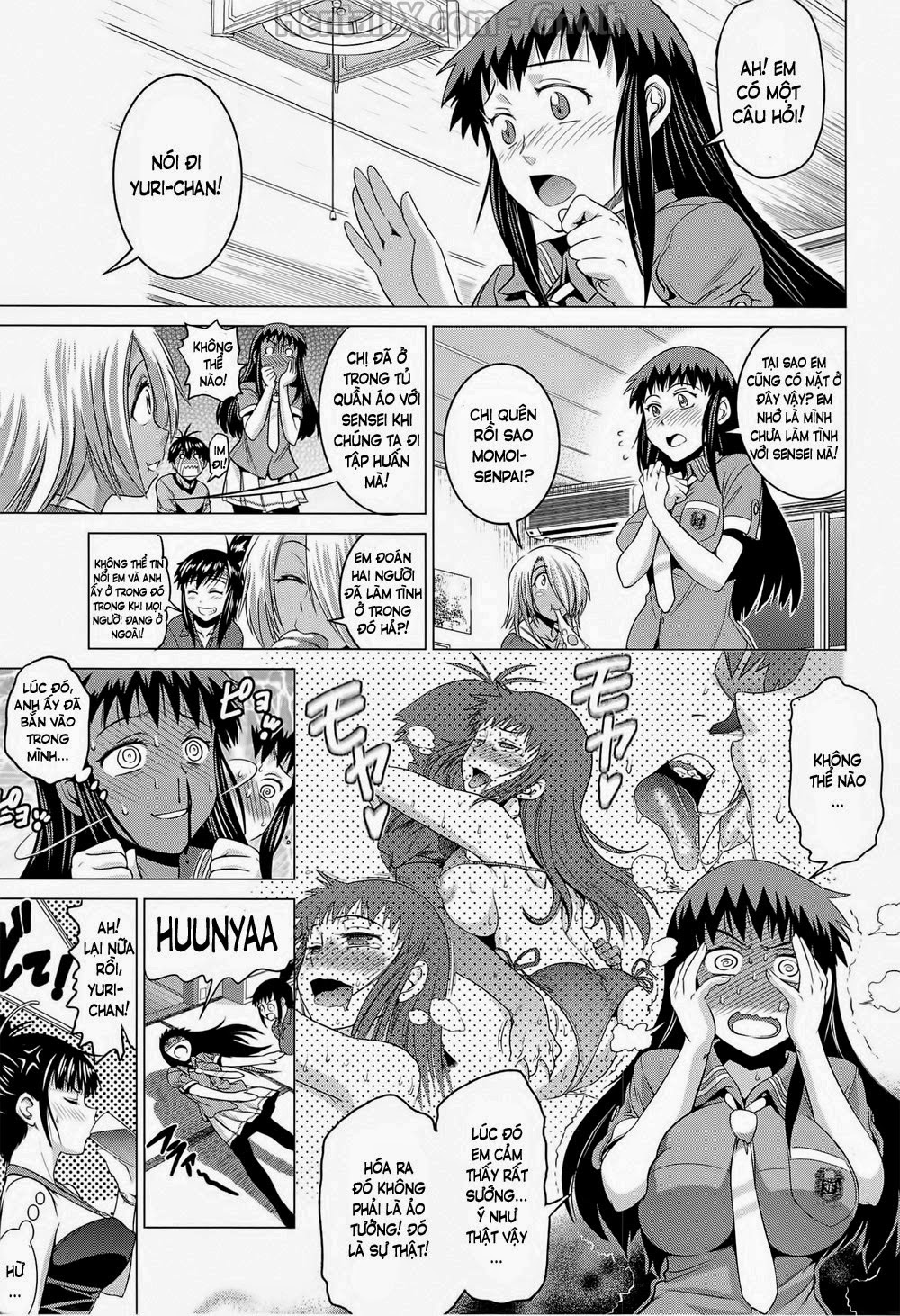 những cô nàng ở clb bóng vợt + sau 2 năm chapter 5 5