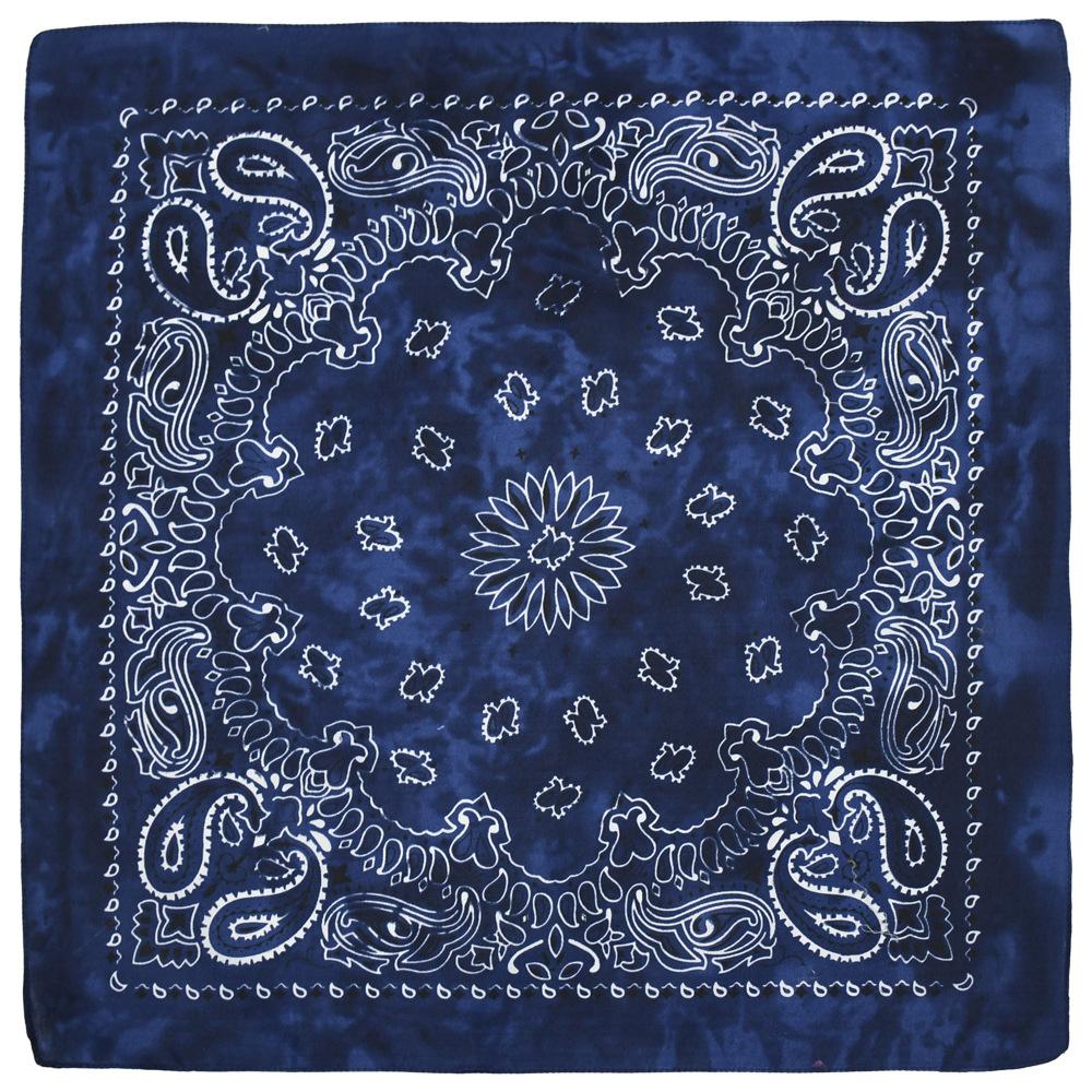 Khăn BANDANA Loang Họa Tiết Màu Sắc -Bandana Mẫu Mới Nhất - BDN41 Nâu vàng