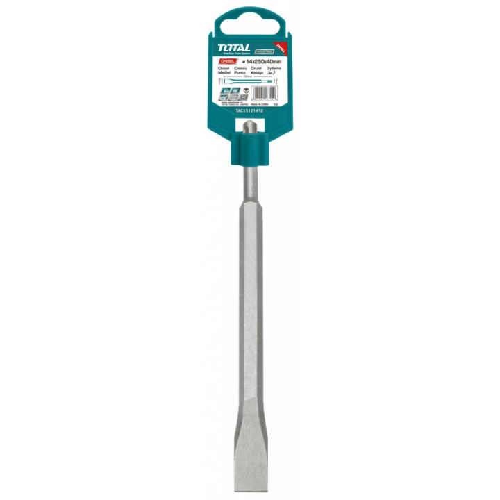 Mũi đục dẹp Total 14x250x20mm TAC15121411