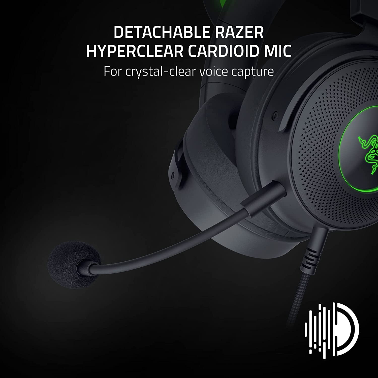 Tai nghe có dây chùm đầu Razer Kraken Kitty Edition V2 Pro-Wired RGB Headset with Interchangeable Ears_Mới, hàng chính hãng