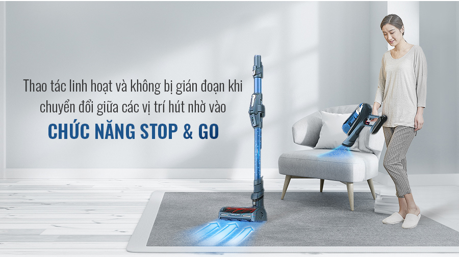 Máy hút bụi cầm tay không dây Tefal TY9890WO - Hàng chính hãng