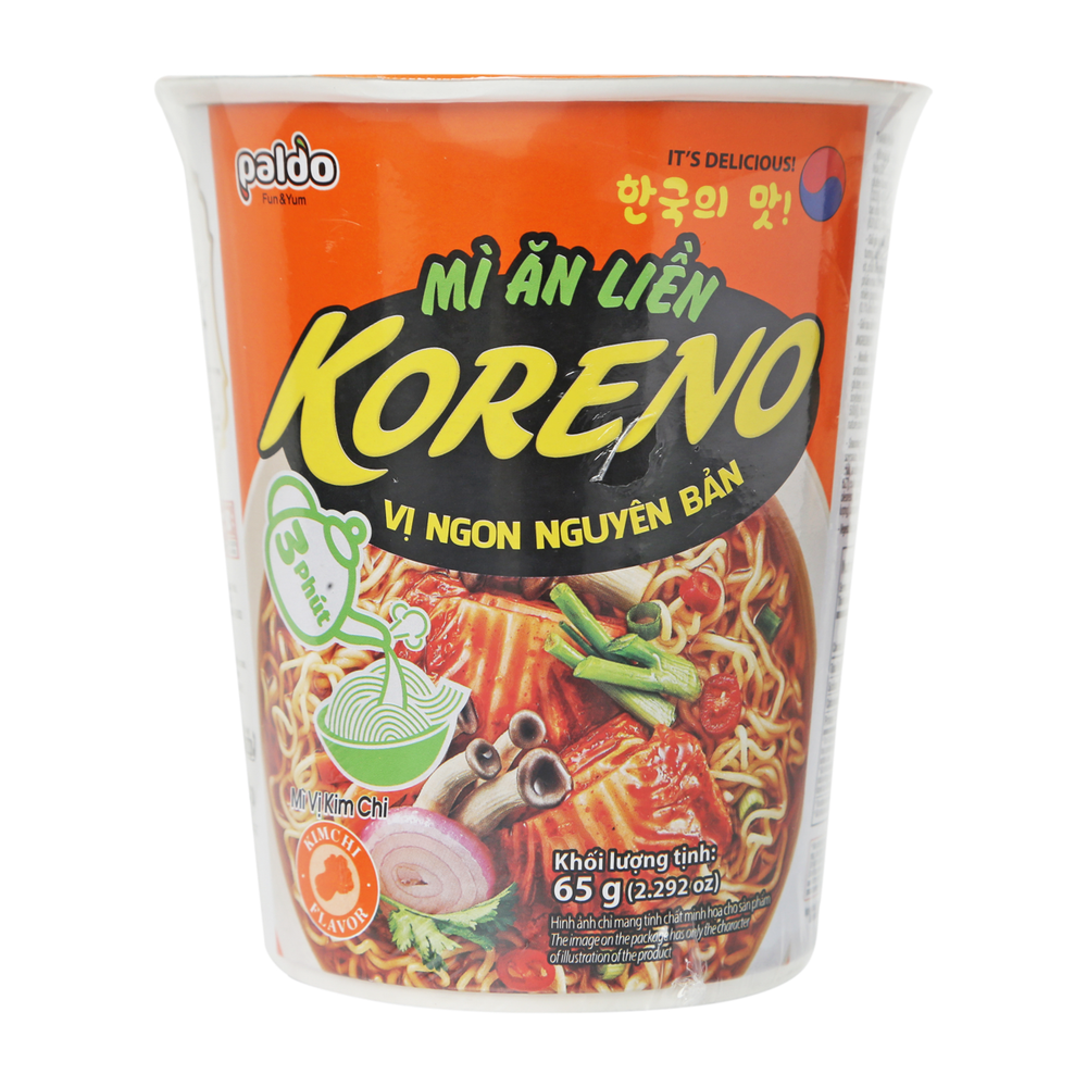 Mì Koreno Vị Kim Chi 65G
