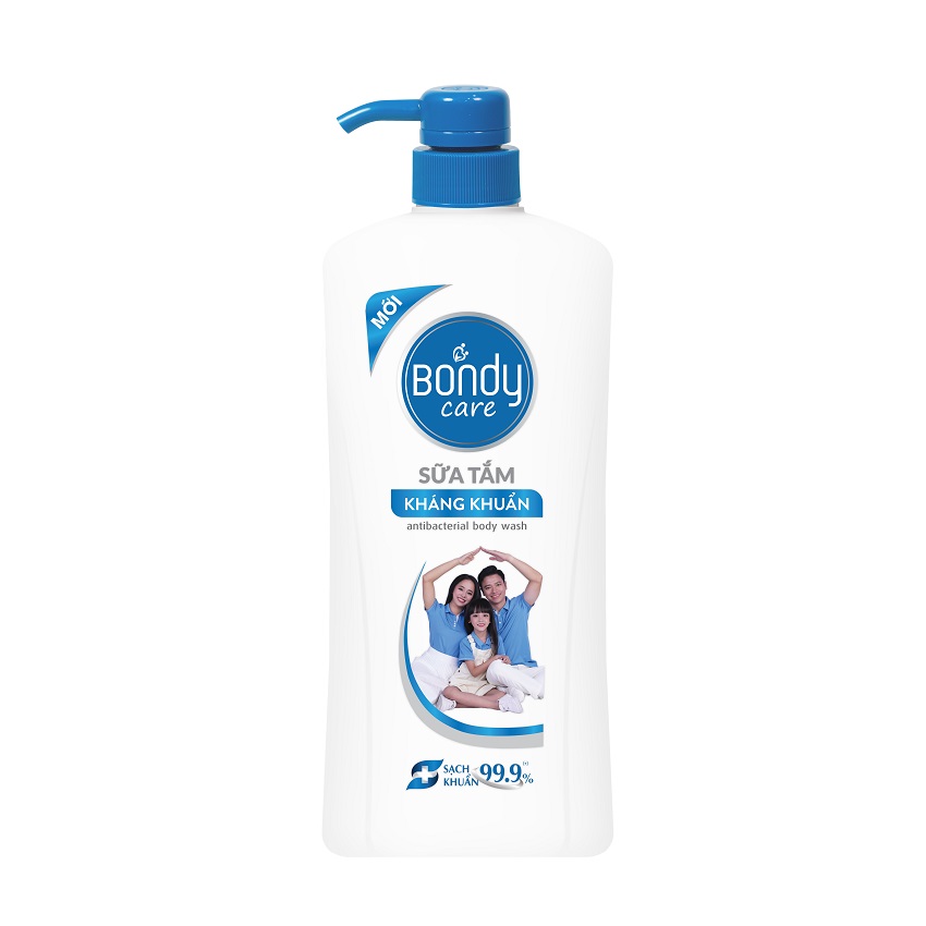Sữa tắm Bondy Care kháng khuẩn 650G, sữa tắm Bondy cho cả gia đìn hương thơm dịu nhẹ từ thiên nhiên Z0802 LIxco Việt Nam