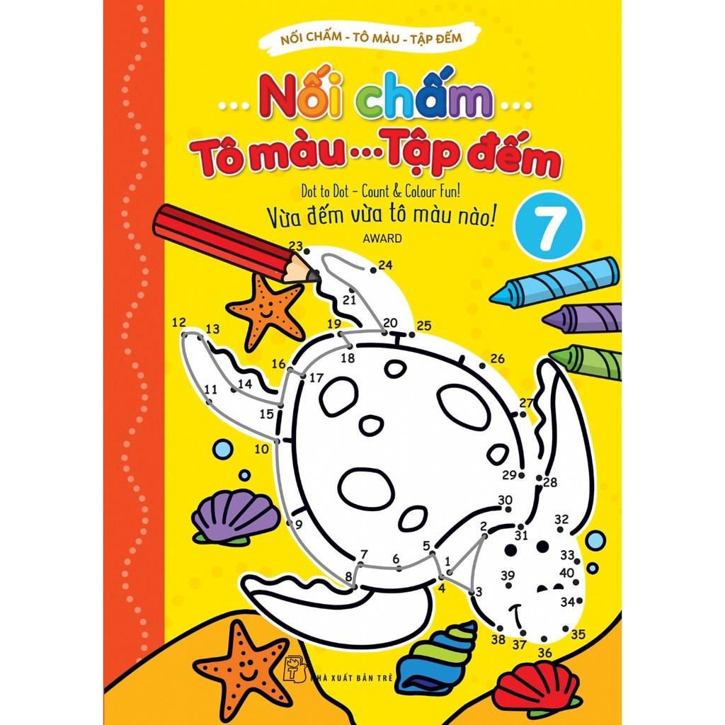 Nối Chấm,Tô Màu, Tập Đếm  - Bản Quyền