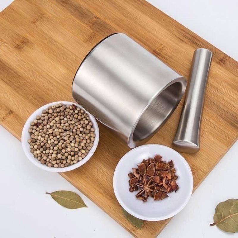 Bộ chày cối INOX 304 hàng đẹp