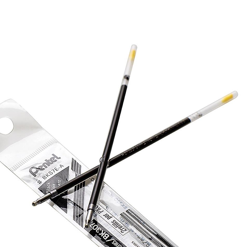 Ruột Bút Bi Nhật Bản Pentel BK250 - BKS7E | Ngòi 0.7mm | Ngòi bút bi Pentel BK250