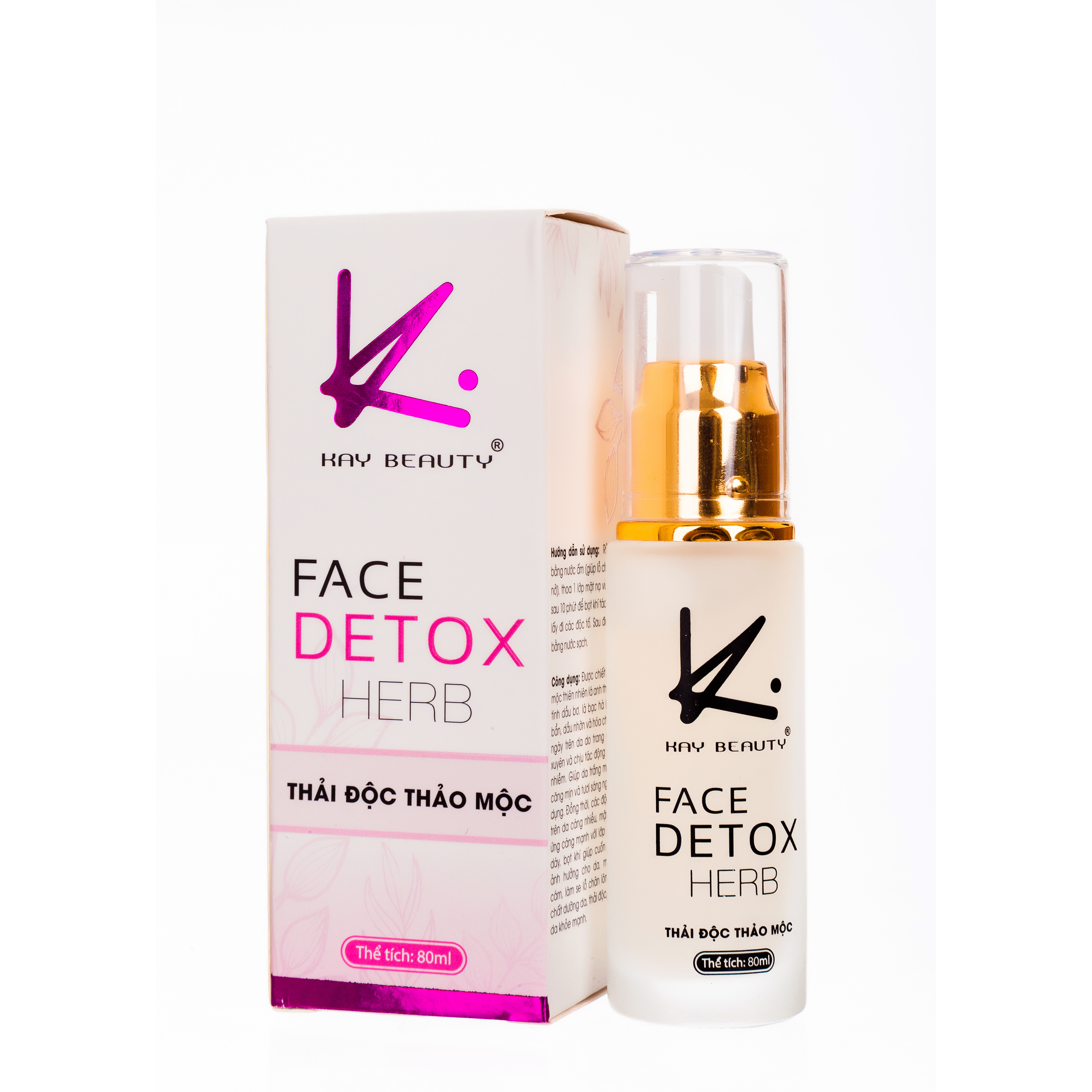 Mặt nạ sủi bọt thải chì cho da - Face Detox Herb Kay Beauty