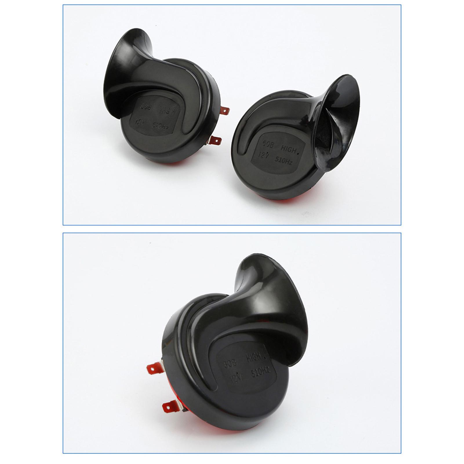 12-V 300dB Train Horn Waterproof for Motorcycle Truck Train Boat Car SUV Boat