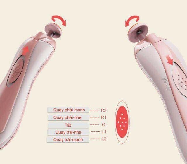 Bộ Cắt Móng Tay An Toàn TẶNG KÈM DỤNG CỤ TƯA LƯỠI VỆ SINH CHO BÉ