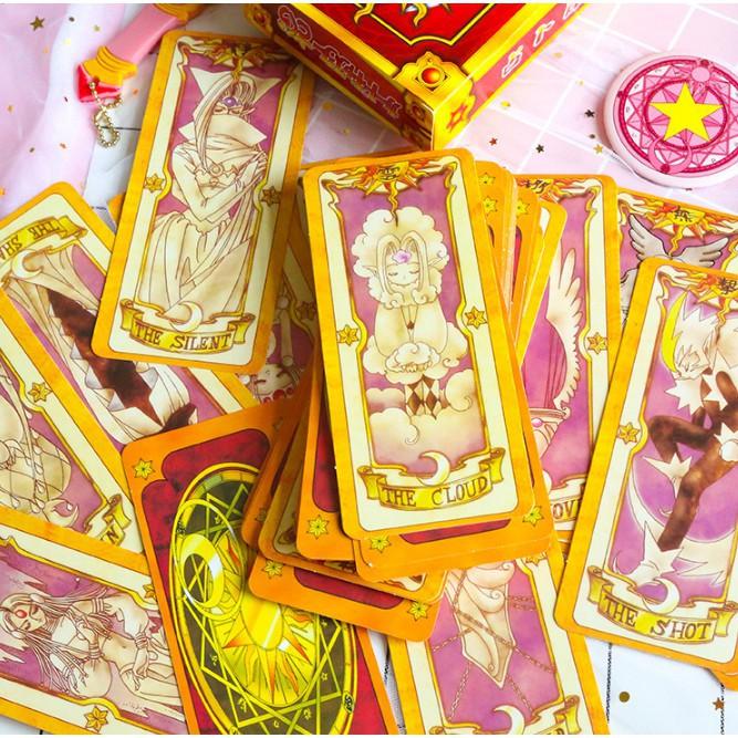 Bộ bài Tarot Clow card/Cardcaptor Sakura/KINOMOTO SAKURA Abán x0ng