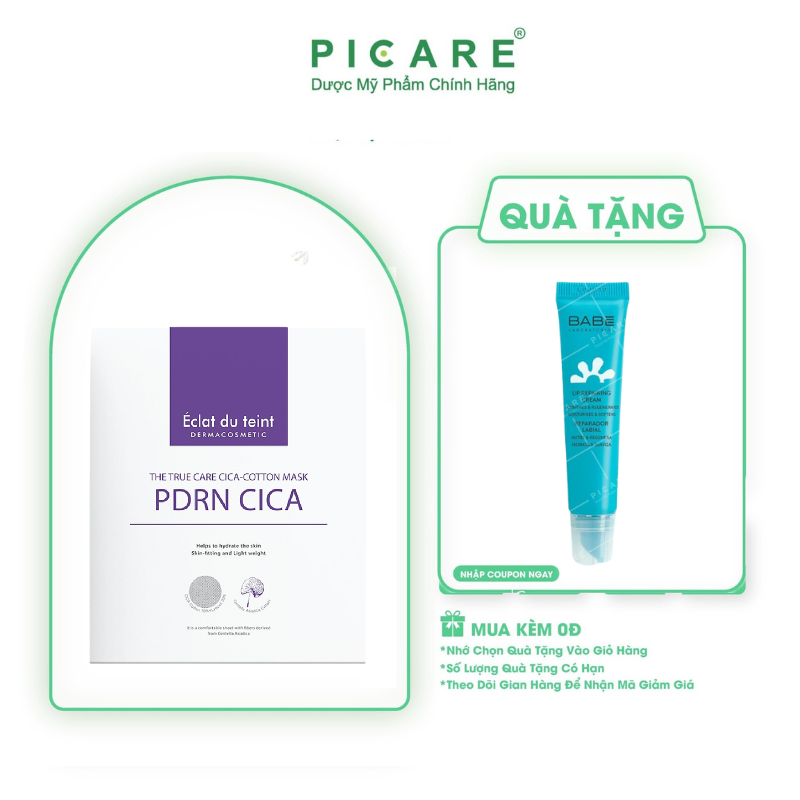 Mặt Nạ Éclat Du Teint Phục Hồi Làm Dịu Da PDRN CICA
