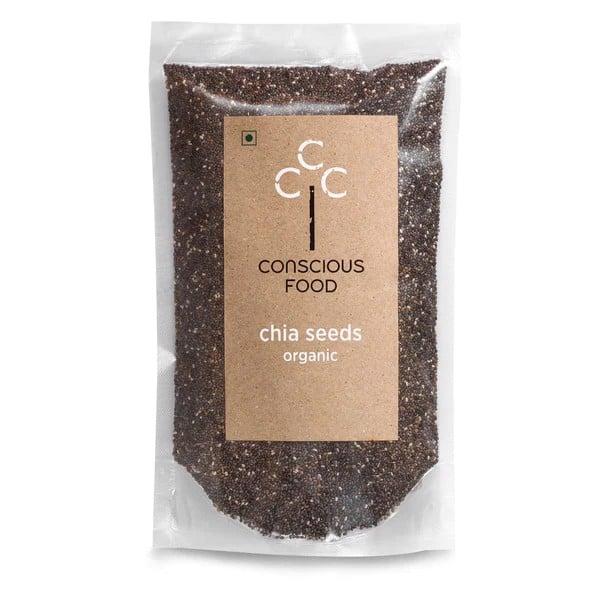 Hạt Chia Ấn Độ hữu cơ 340gr Conscious Food