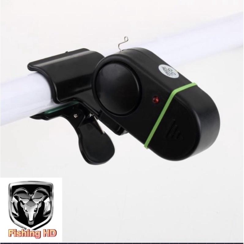 Chuông Báo Cá Điện Tử Gắn Đèn LED Báo Động Cá Cắn Câu PK15 đồ câu FISHING_HD