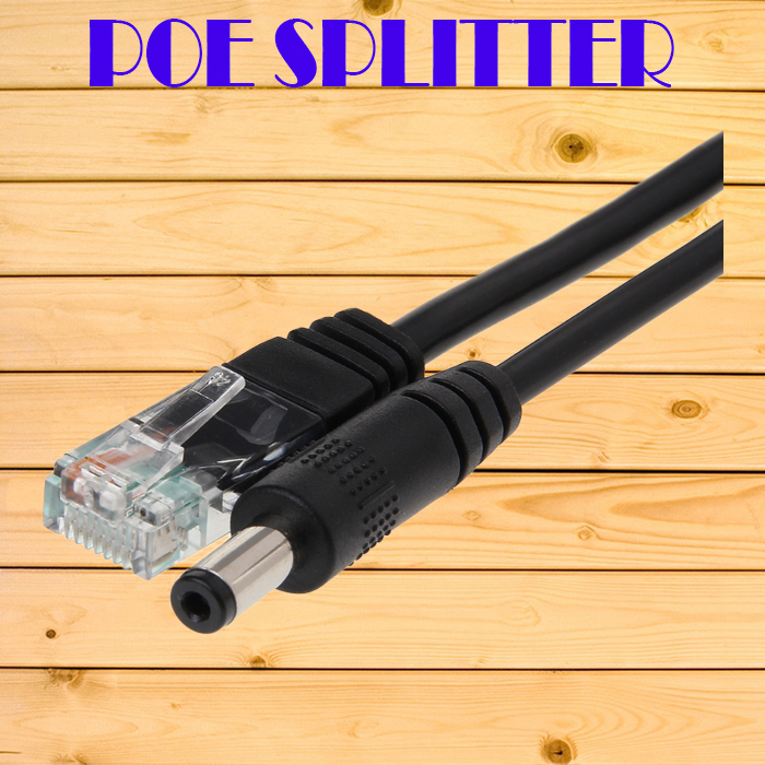 Bộ chuyển đổi nguồn qua Ethernet POE Splitter cho camera IP