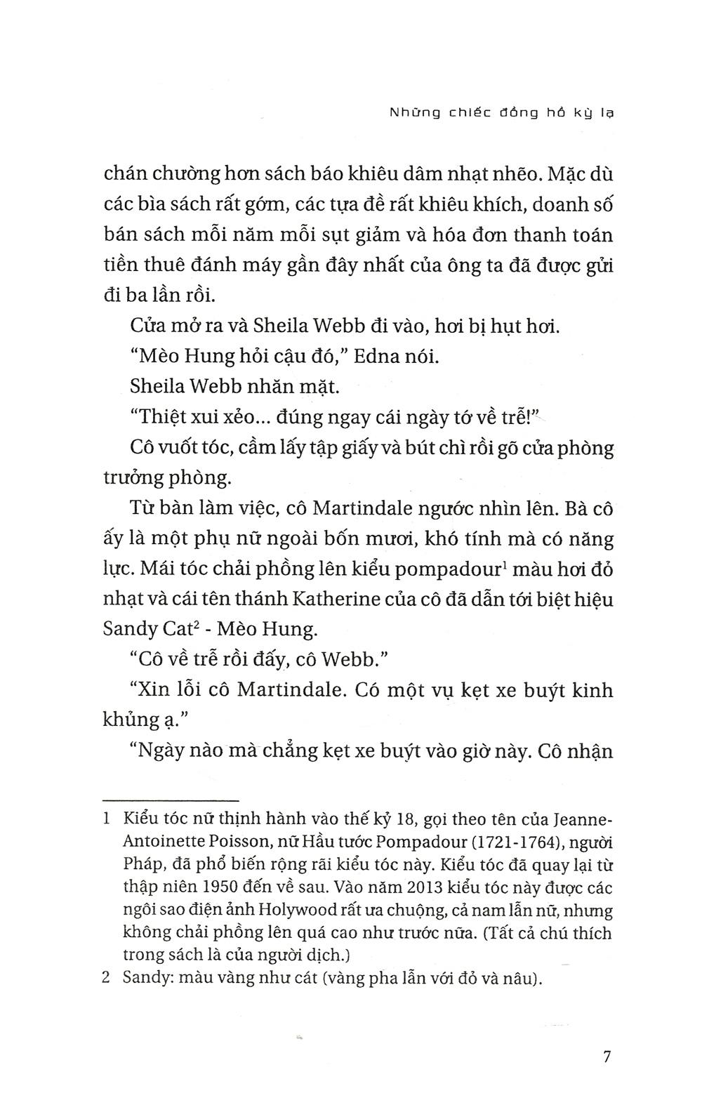 Sách Những Chiếc Đồng Hồ Kỳ Lạ (Tái Bản)