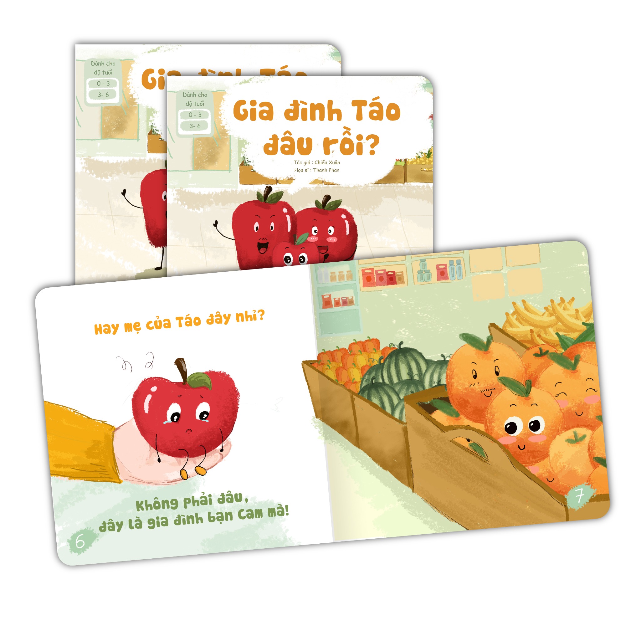 Combo 3 cuốn Chu du cùng những người bạn thú vị (Bơ Bụ Bẫm nghịch ngợm - Gia đình Táo đâu rồi? - Dâu Dịu Dàng và những người bạn ở nông trại)