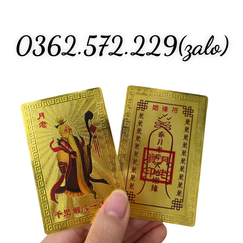 Kim Bài NGUYỆT LÃO SE DUYÊN -Cầu Tình Duyên- Nhanh Chóng Se Duyên THoát Ế, Gắn Kết Tình Cảm, Hòa giải trắc Trở