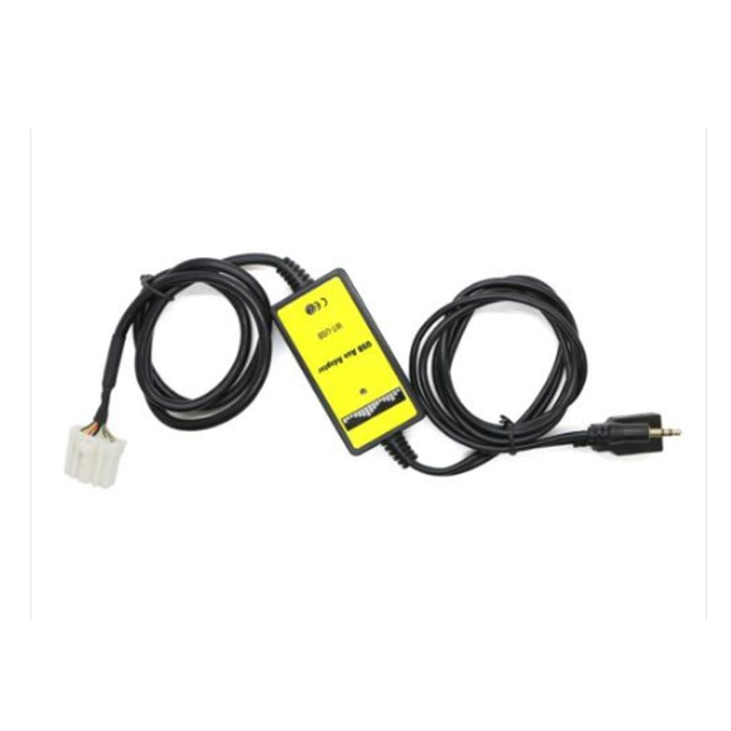 3.5mm Auxiliary Audio Aux Cable USB Adapter Car MP3 Player for Mazda 3 6
